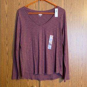 5/$25 NWT Purple Long sleeve Top